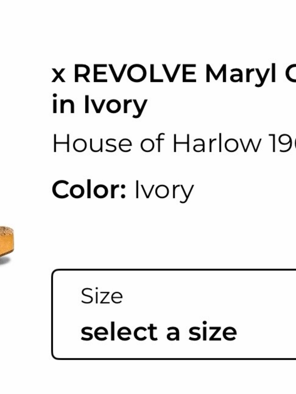 House of Harlow X Revolve Maryl Clog 6.5 worn once Paid $188 - Picture 2 of 4